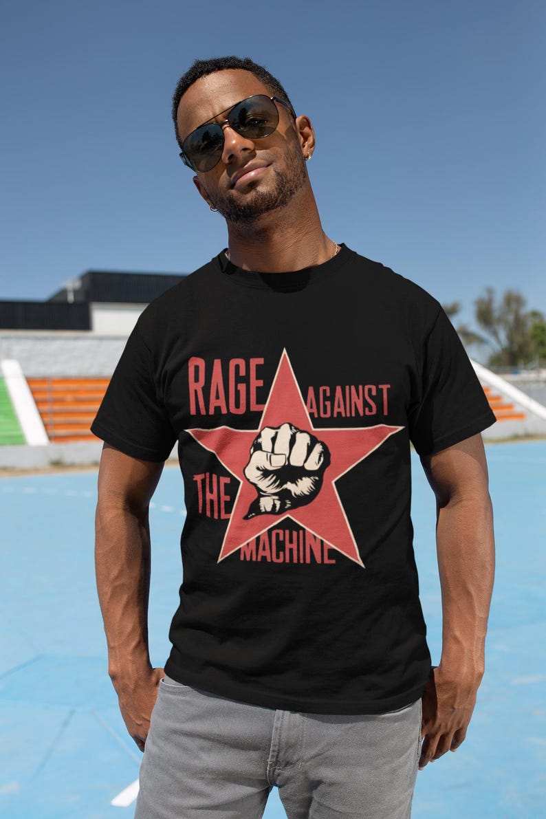 Rage Against the Machine T-shirt | Rock Music Shirt | Guerrilla Radio | Killing In The Name | Rage Against the Machine Merch | Cotton Tee image 5