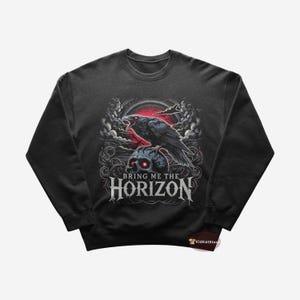 Bring Me The Horizon Sweatshirt - Throne - Bring Me The Horizon Merch- Unisex Rock Sweatshirt - Gift for Rock Lovers - Premium Music Apparel