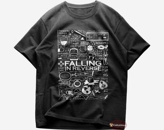 Falling in Reverse T-shirt - Bad Guy - ZOMBIFIED - Falling in
