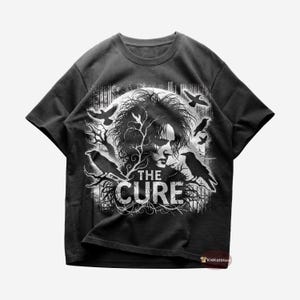 The Cure T-shirt - Boys Don't Cry - The Cure Merch - Unisex Rock T-shirt - Present till alternativ rockälskare - Premium musikkläder - Rockmerchandise