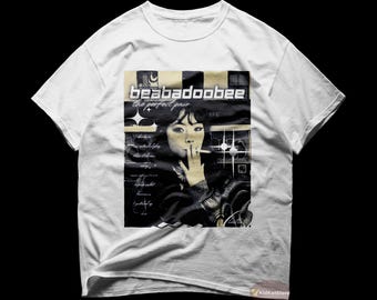 -shirt Beabadoobee | Chemise de musique rock | lit de mort | Béatopie | rafistolé | Produits dérivés Beabadoobee | T-shirt en coton