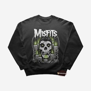 Misfits Sweatshirt - Die, Die My Darling - Misfits Merch - Unisex Punk Sweatshirt - Gift for Punk Rock Lovers - Premium Music Apparel