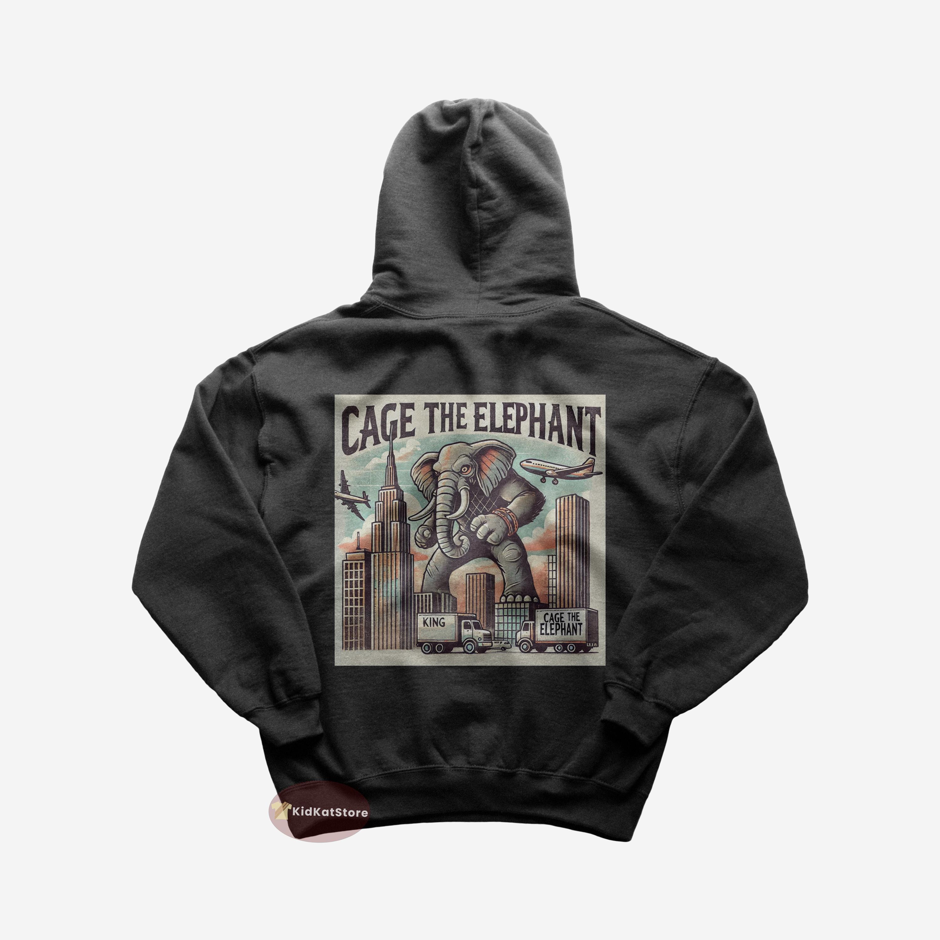 Cage the Elephant Hoodie Cigarette Daydreams Cage the Elephant Merch Unisex Rock Hoodie Gift for Rock Lovers Premium Music Apparel Etsy