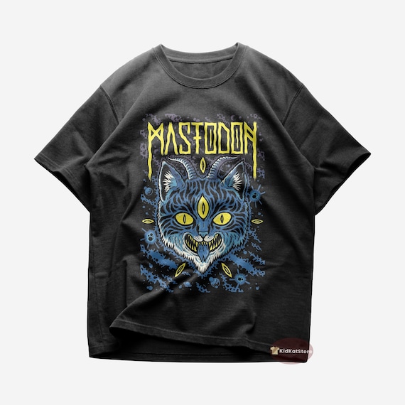 Mastodon T-shirt | Metal Music Shirt | Divinations | Leviathan | Iron Tusk | High Road | Mastodon Merch | Cotton Tee