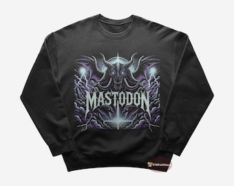 Mastodon Sweatshirt - Blood and Thunder - Mastodon Merch - Unisex Metal Sweatshirt - Gift for Metal Lovers - Premium Music Apparel