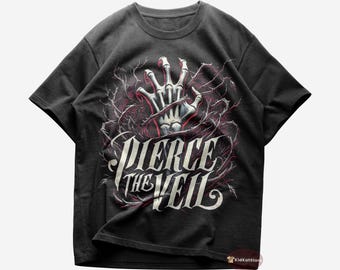 Pierce The Veil T-Shirt - Caraphernelia - Pierce The Veil Merch - Unisex Rock Tee - Gift for Post-Hardcore Lovers - Premium Music Apparel