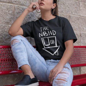 -shirt Le quartier | Chemise de musique rock | Météo Sweather | Je t'aime | effacé | Les produits dérivés du quartier | T-shirt en coton
