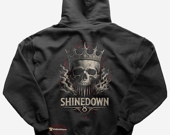 Shinedown Hoodie - Second Chance - Shinedown Merch - Unisex Rock Hoodie - Geschenk für Rock-Liebhaber - Premium Musik Bekleidung - Rock Merch