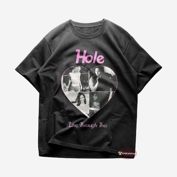 Hole T-shirt | Rock Music Shirt | Celebrity Skin | Live Through