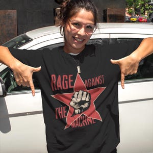 Rage Against the Machine T-shirt | Rock Music Shirt | Guerrilla Radio | Killing In The Name | Rage Against the Machine Merch | Cotton Tee