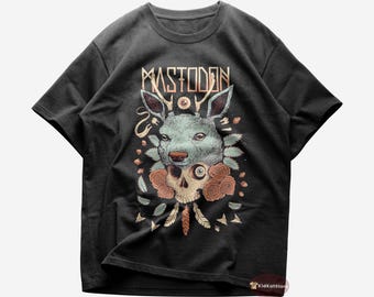 Mastodon T-shirt | Metal Music Shirt | The Motherload | Hushed And Grim | Leviathan | Mastodon Merch | Cotton Tee