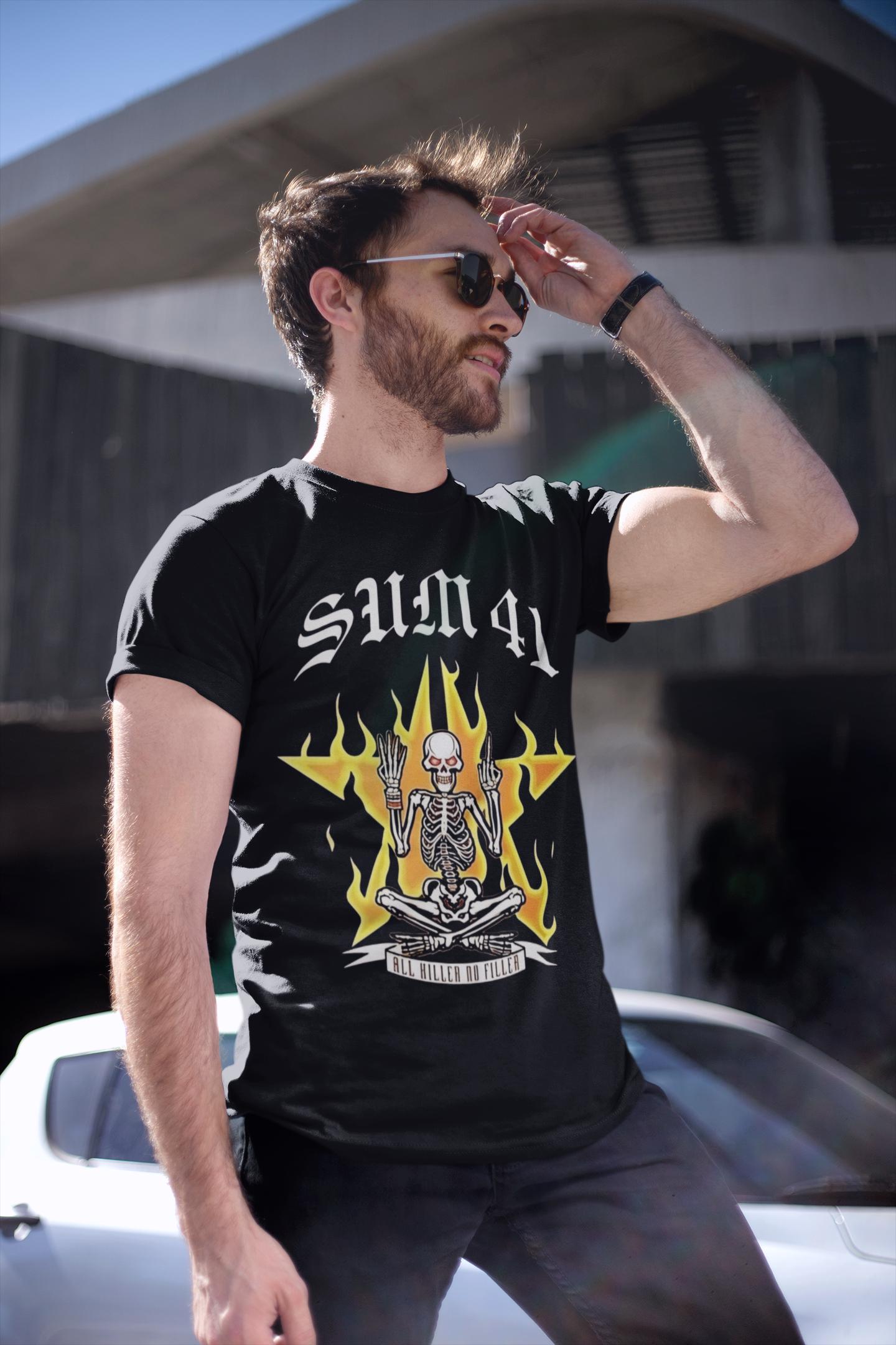 Sum 41 T-shirt | Rock-metal Music Shirt | in Too Deep | Still