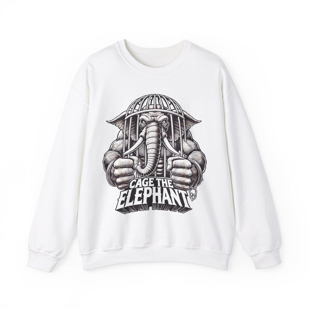 Cage the Elephant Sweatshirt - Trouble - Cage the Elephant Merch ...