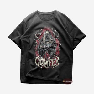 Carnifex T-shirt | Metal-Deathcore Music Shirt | The Heretic Anthem | Drown Me In Blood | Hell Chose Me | Carnifex Merch | Cotton Tee