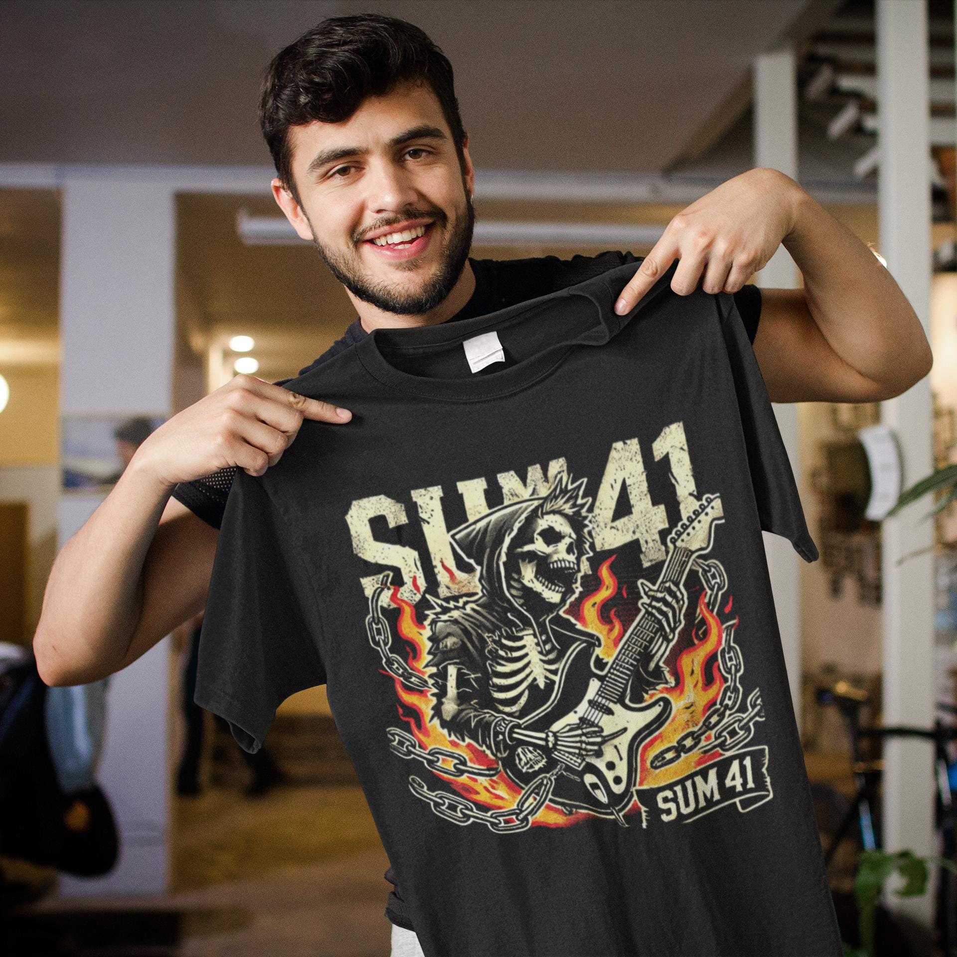 Sum 41 Tシャツ - In Too Deep - Sum 41 グッズ - ユニセックス パン