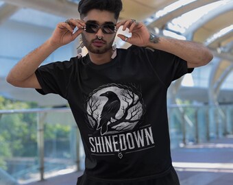 【ROMANTIC CROWN】24SU★ SHINING EFFECT TEE SHIRT SHINING EFFECT TEE SHIRT_CHARCOAL | ROMANTIC CROWN