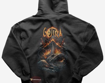 Gojira Hoodie - Silvera - Gojira Merch - Unisex Rock Hoodie - Metal Liebhaber Geschenk - Premium Musik Bekleidung - Metal Merch Hoodie