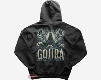 Gojira Hoodie - Gestrandet - Gojira Merch - Unisex Rock Hoodie - Geschenk für Metal-Liebhaber - Premium Musikbekleidung - Metal Merch