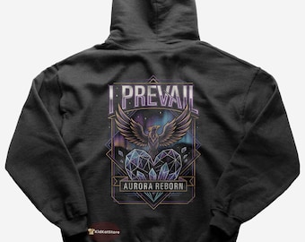 I Prevail Hoodie - Benzin - I Prevail Merch - Unisex Rock Hoodie - Geschenk für Metal-Liebhaber - Premium Musikbekleidung - Metal Merch Hoodie