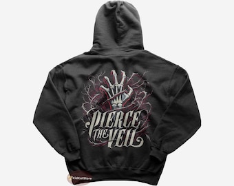 Pierce the Veil Hoodie - King for A Day - Hell Above - Pierce the