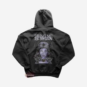 Bring Me the Horizon Hoodie | Metal Music Hoodie | Can You Feel My Heart | Sempiternal Album | BMTH Merch | Hooded Sweatshirt
