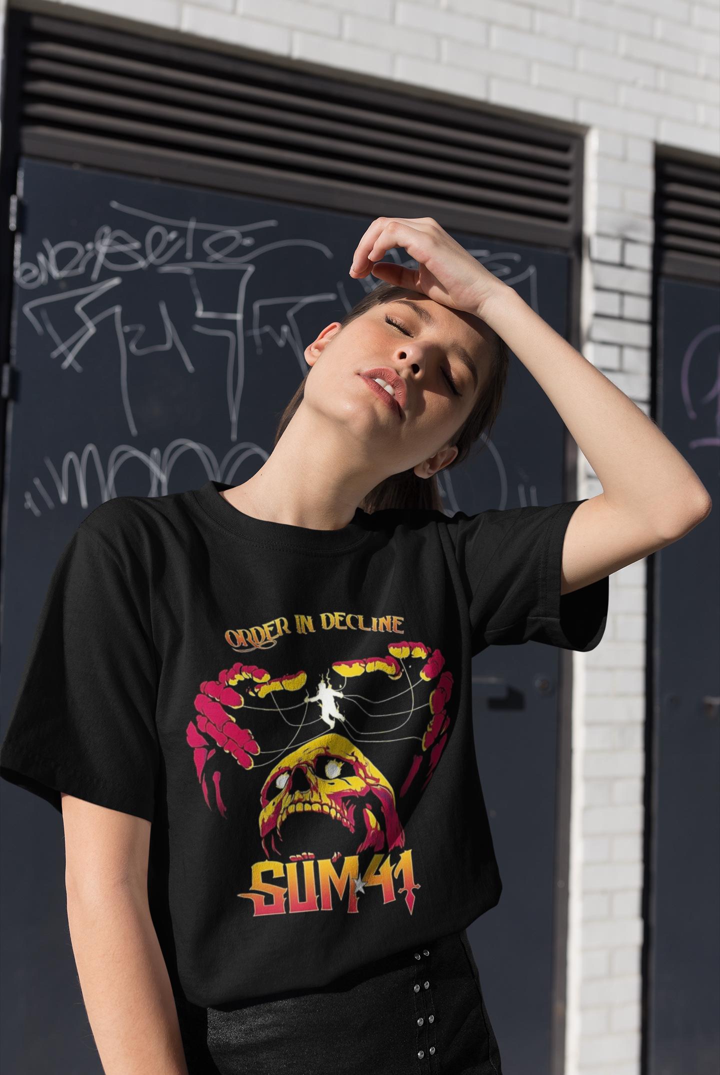 Sum 41 Tシャツ | ロックメタルミュージックシャツ | Pieces | Still