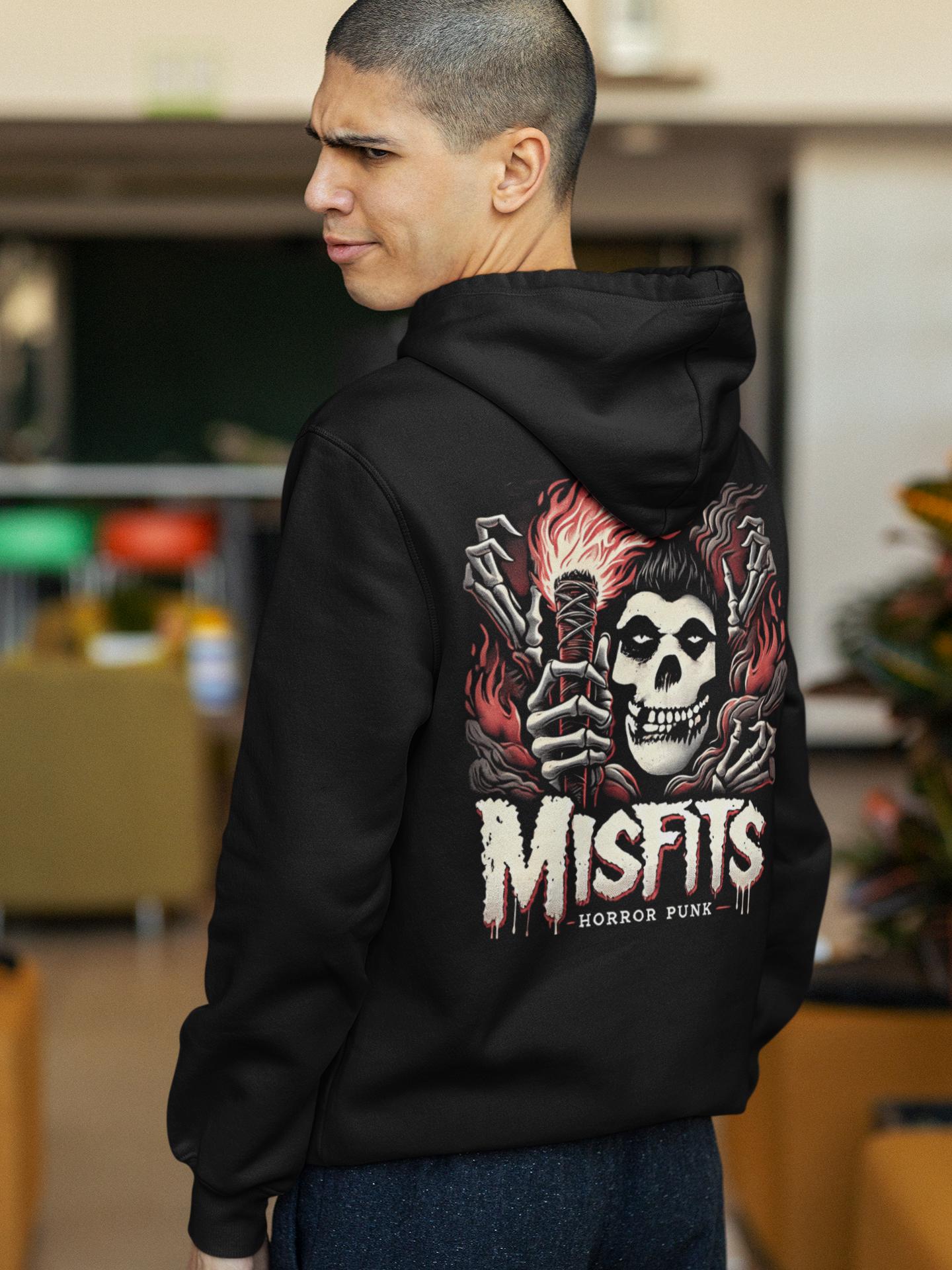 Misfits Hoodie - Last Caress - Misfits Merch - Unisex Punk Hoodie