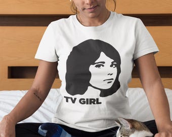 TV Girl T-shirt | Pop Music Shirt | Not Allowed | French Exit | Who Really Cares | TV Girl Merch | Cotton Tee