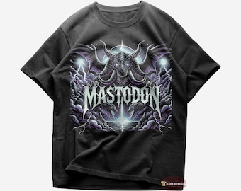 Mastodon T-Shirt - Blood and Thunder - Mastodon Merch - Unisex Metal Tee - Gift for Metal Lovers - Premium Music Apparel - Metal Merch