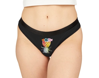 Perizoma ananas capovolto – Biancheria intima tropicale sexy per uno stile di vita scambista e mogli hot - Cuckold