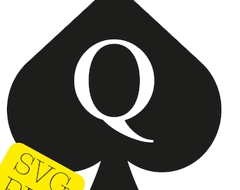 スウィンガーライフスタイルSVG | スペードの女王PNG | スウィンガー向けQOS png jpg svg | ホットワイフpng | ライフスタイルのカップル向けホットワイフsvg