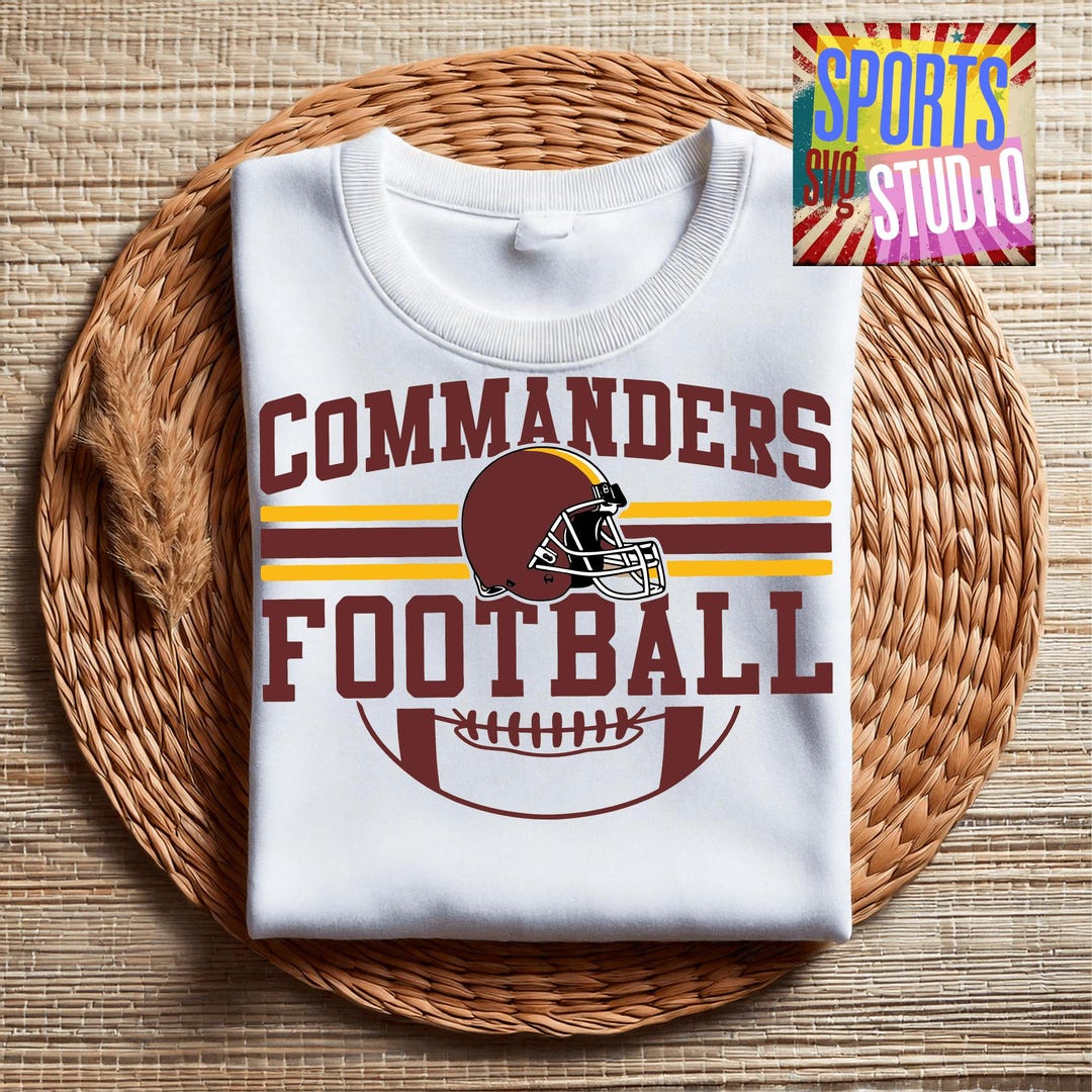 Commanders Football SVG-PNG, Washington Commanders Png, Commanders ...