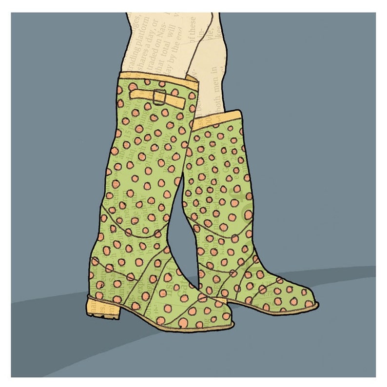 My Rainboots fine art print image 1