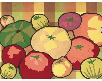 Farmer's Market Heirloom Tomato Print