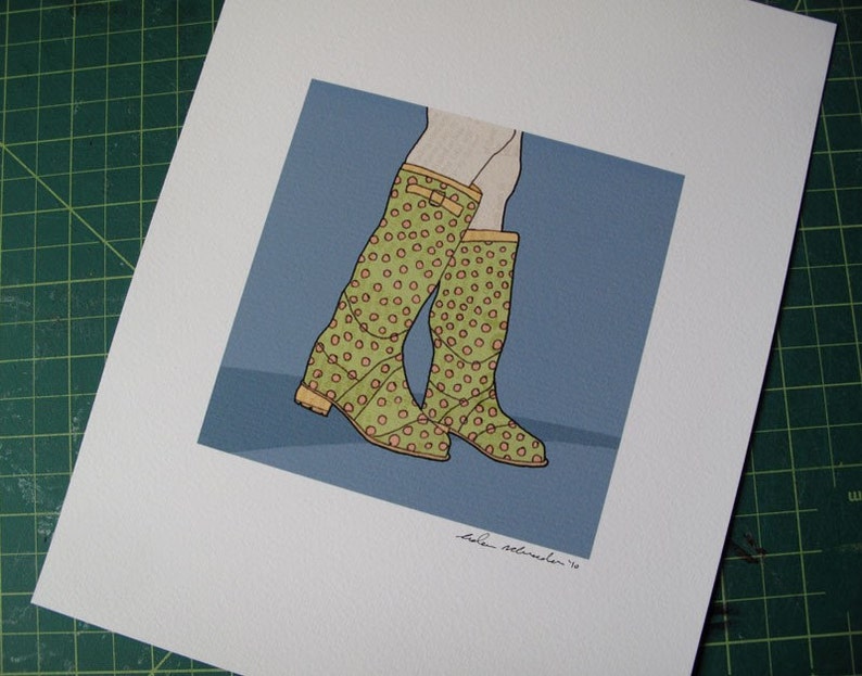 My Rainboots fine art print image 2