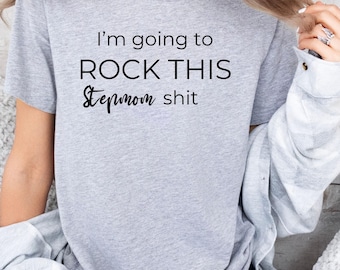 Nieuw stiefmoedershirt, grappig stiefmoedershirt, Moederdagcadeau, stiefmoedercadeau, cadeau nieuwe vrouw, bonus moeder cadeau, cadeau voor stiefmoeder, bonus moeder cadeau