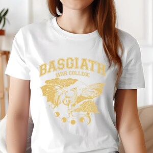 Basgiath War College Fourth Wing Shirt, Dragon Lover Tee, Bookish Reader Gift, Iron Flame Shirt, Rebecca Yarros Comfort Colors