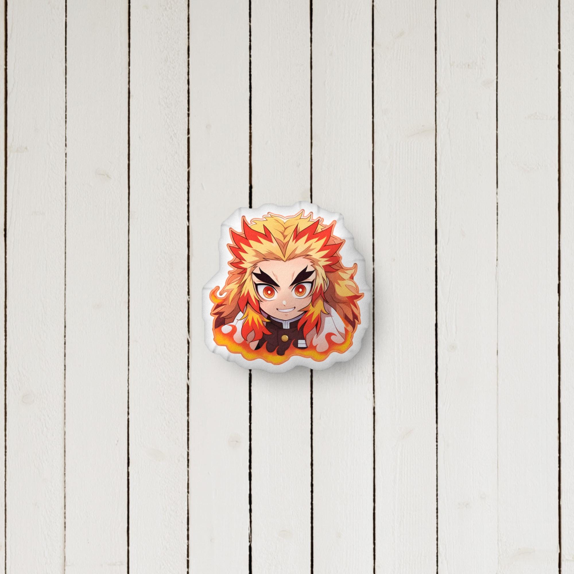 Rengoku Plush Pillow, Demon Slayer - Etsy