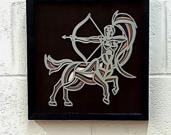 Mandala Strzelca: Sztuka zodiaku, prezent dla Strzelca