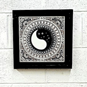 YING YANG MANDALA