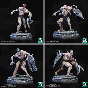 Transcended Leftovers da "The Transcended - Awakening" di Archvillain Games - Stampa 3D 16K - Giochi da tavolo - Wargaming - Penna e carta
