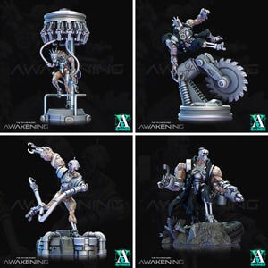 Transcended Lablumps da "The Transcended - Awakening" di Archvillain Games - Stampa 3D 16K - Giochi da tavolo - Wargaming - Penna e carta