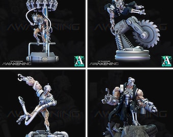 Transcended Lablumps from "The Transcended - Awakening" by Archvillain Games - 16K 3D Print - Tabletop - Wargaming - Pen and Paper