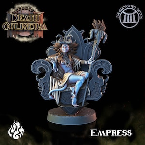 EMPRESS da "Death Coliseum" di [Crippled God Foundry] | Stampa 3D 16K | Da tavolo | PnP | Giochi di guerra | gioco di ruolo