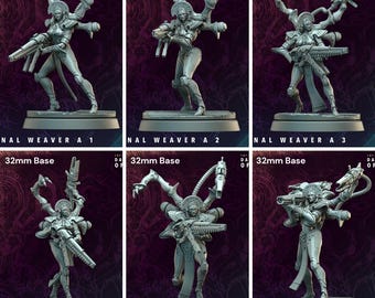 ETERNAL WEAVER "Empire of the Stars - Daughters of Neith" [Archvillain Games] | 16K 3D printing | Tabletop | Wargaming | PnP | 32mm miniature