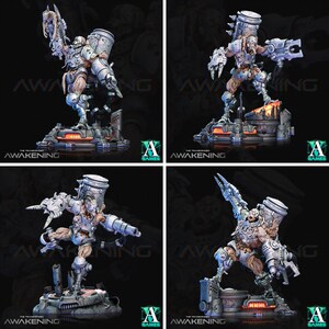 Serbatoi Trascendenti da "The Transcended - Awakening" di Archvillain Games - Stampa 3D 16K - Giochi da tavolo - Wargaming - Penna e carta