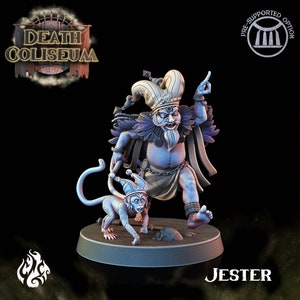GNOME JESTER da "Death Coliseum" di [Crippled God Foundry] | Stampa 3D 16K | Da tavolo | PnP | Giochi di guerra | gioco di ruolo
