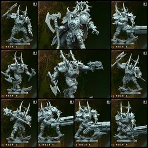 HELL HULK från "Orbita Hellscape - Hell Praetorians" av [Archvillain Games] | 16K 3D-utskrift | Bordspel | Krigsspel | PnP | 32 mm skala