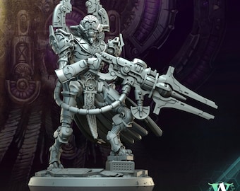 KETEPH VIZIER from "Empire of Stars - Timeless Trinity" by [Archvillain Games] | 32 mm miniature | 16K 3D print