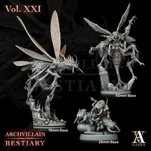 ARCHVILLAIN BESTIARY Vol. XXI von [Archvillain Games] | 16K 3D Druck | Tabletop | Wargaming | PnP | 32mm Miniatur